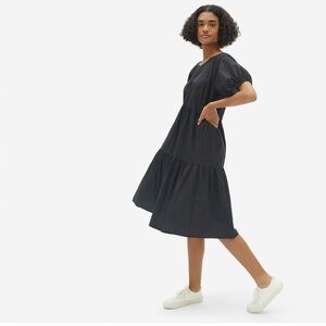 The Tiered Cotton Dress - Everlane